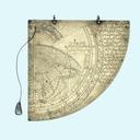 54673 Astrolabe Quadrant Profatius type by Abdallah Ahmad b Ali al Andalusi, Morocco 1804