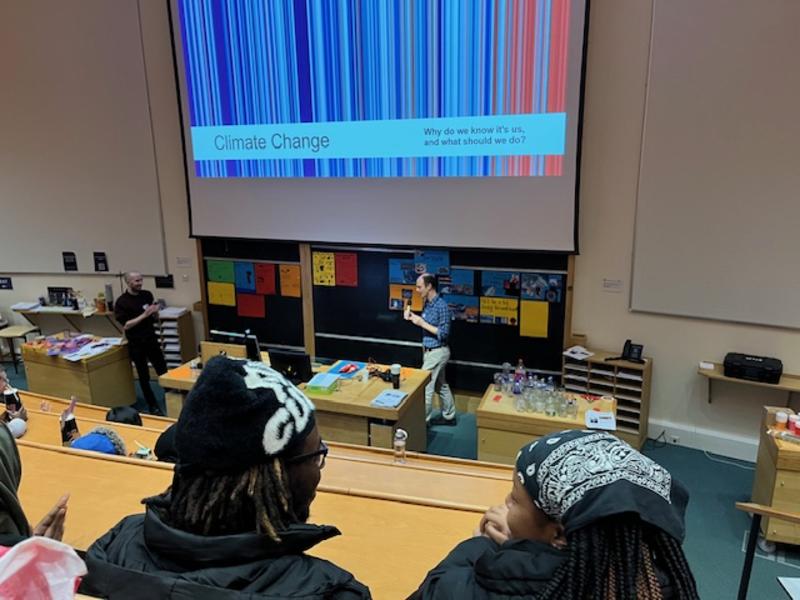 My Place, My Science, Stargazing event 12 February 2024: climate change workshop