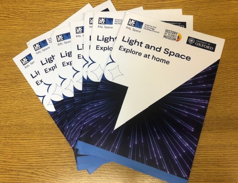 Light and Space Explore at Home SEND booklets