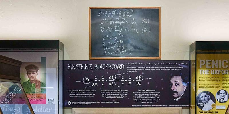 Einstein's Blackboard (Inv. no. 44725)