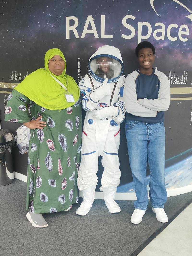 My Place, My Science, RAL Space event 20 February 2025: Trainee astronaut recruited!