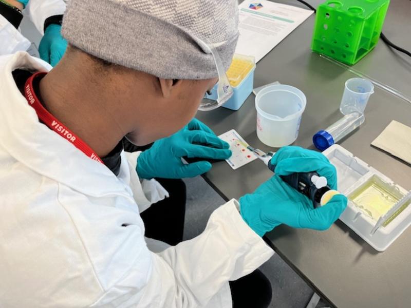 My Place, My Science, Vertex sickle cell event 15 February 2024: testing for sickle cell