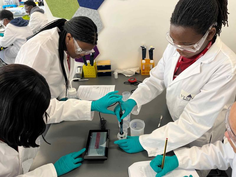 My Place, My Science, Vertex event 18 February 2025: hands on with new equipment