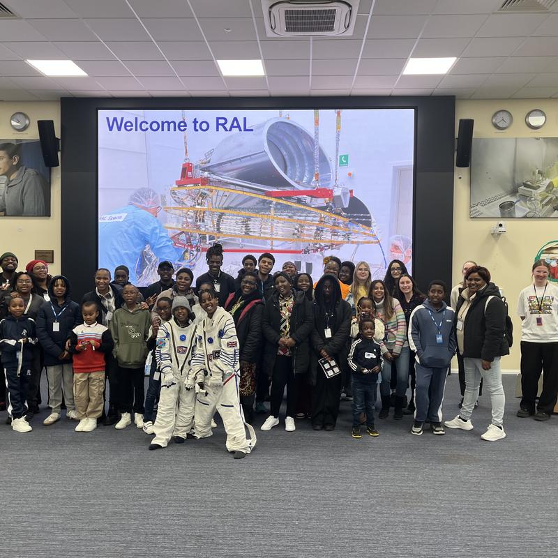 African Families in the UK at RAL Space, My Place, My Science, 19 February 2026