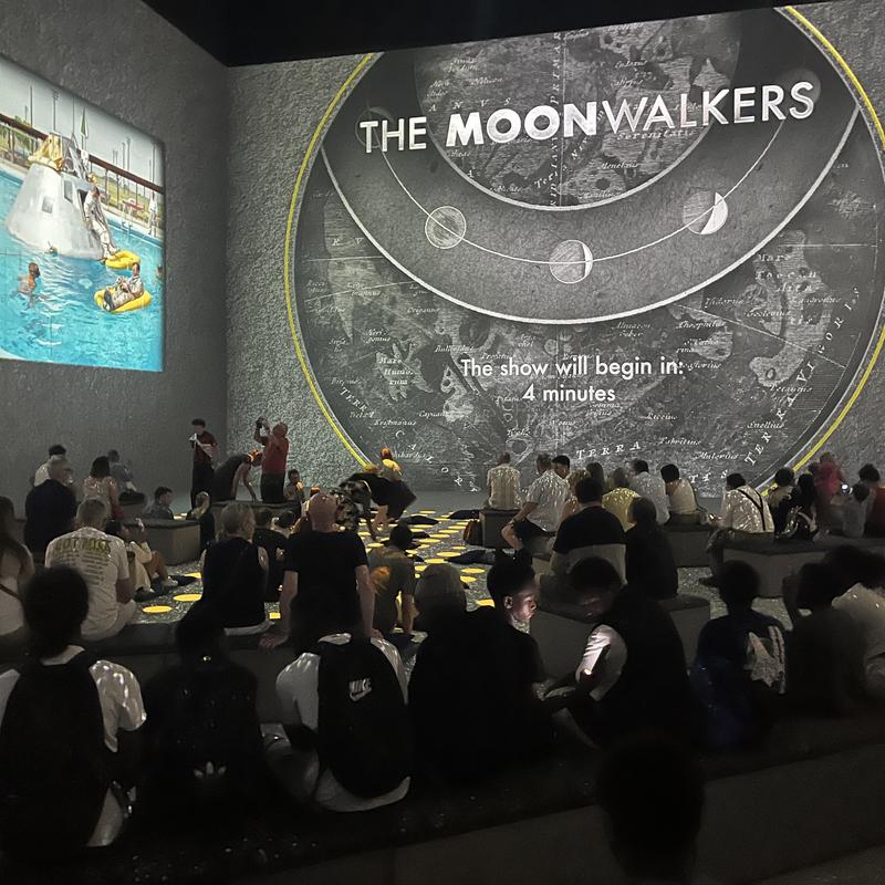 Young people from African Families in the UK at The Moonwalkers