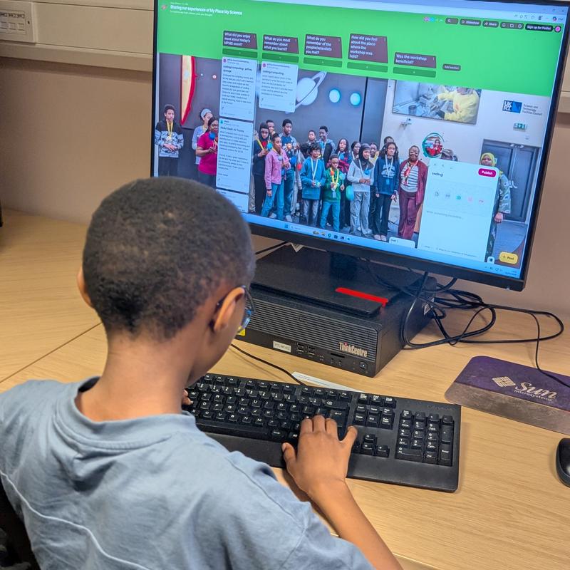 My Place, My Science Coding Workshop: experimenting with the Padlet app as a project journal 2 April 2026