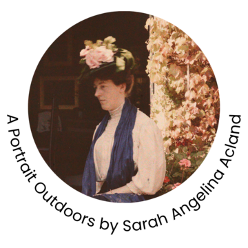 A Portrait Outdoors by Sarah Angelina Acland