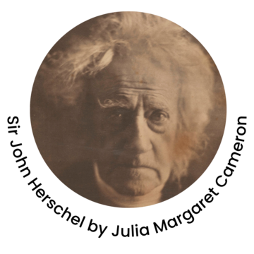 Sir John Herschel by Julia Margaret Cameron