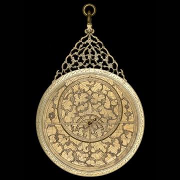 42730 Astrolabe, by Qa'im Muhammad, Lahore, 1634/5