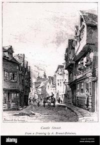 Typical view of the Castle Street in Oxford in the 1800s CE {{PD-US}} Typical view of the Castle Street in Oxford in the 1800s CE {{PD-US}}