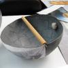 NMM globe conservation photo: balancing with lead shot NMM globe conservation photo: balancing with lead shot