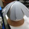 NMM globe conservation photo: pasteboard construction NMM globe conservation photo: pasteboard construction